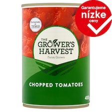 The Grower's Harvest Krájané paradajky v paradajkovej omáčke 400 g