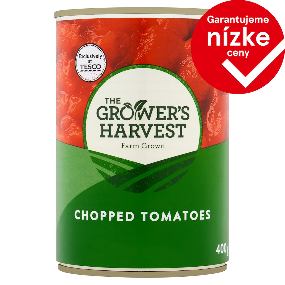 The Grower's Harvest Krájané paradajky v paradajkovej omáčke 400 g