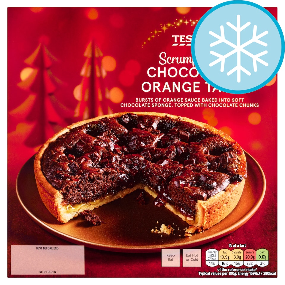Tesco Chocolate Jaffa Tart 430g