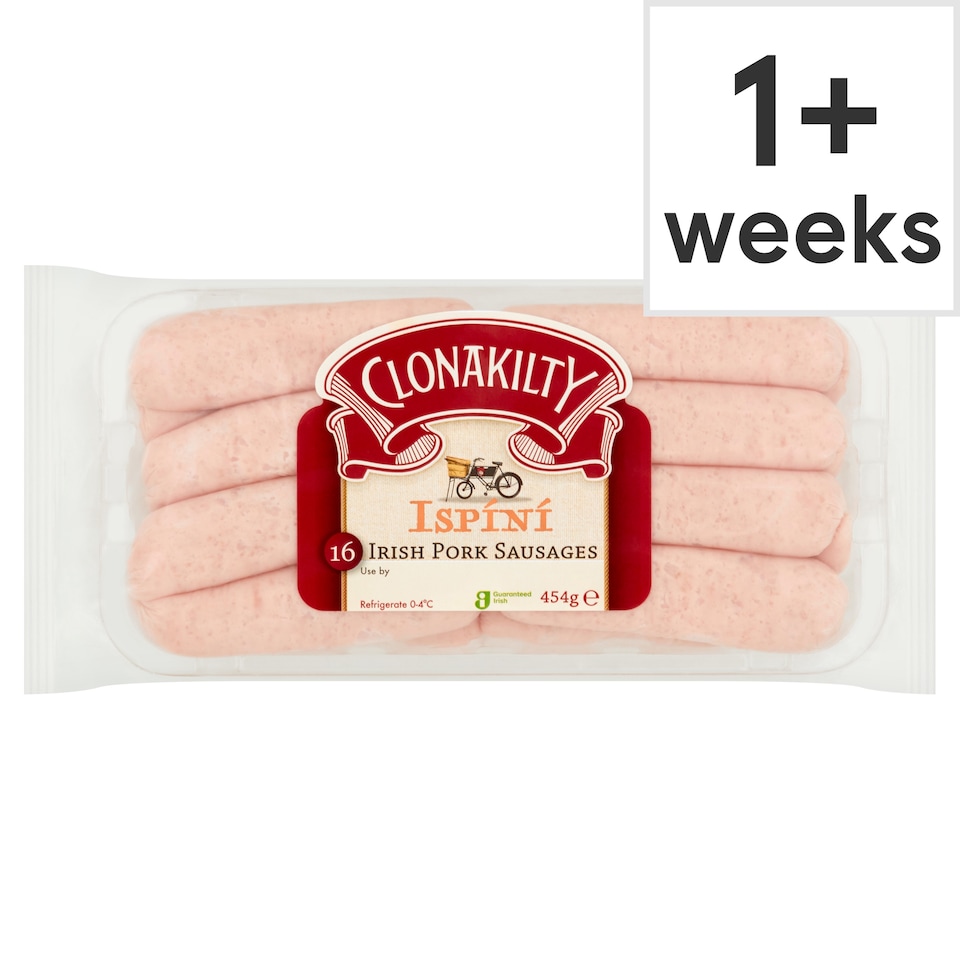 Clonakilty Pork Sausages 454G