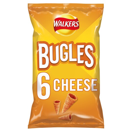 Walkers Bugles Cheese Snacks 6 x 20 g Tesco Groceries