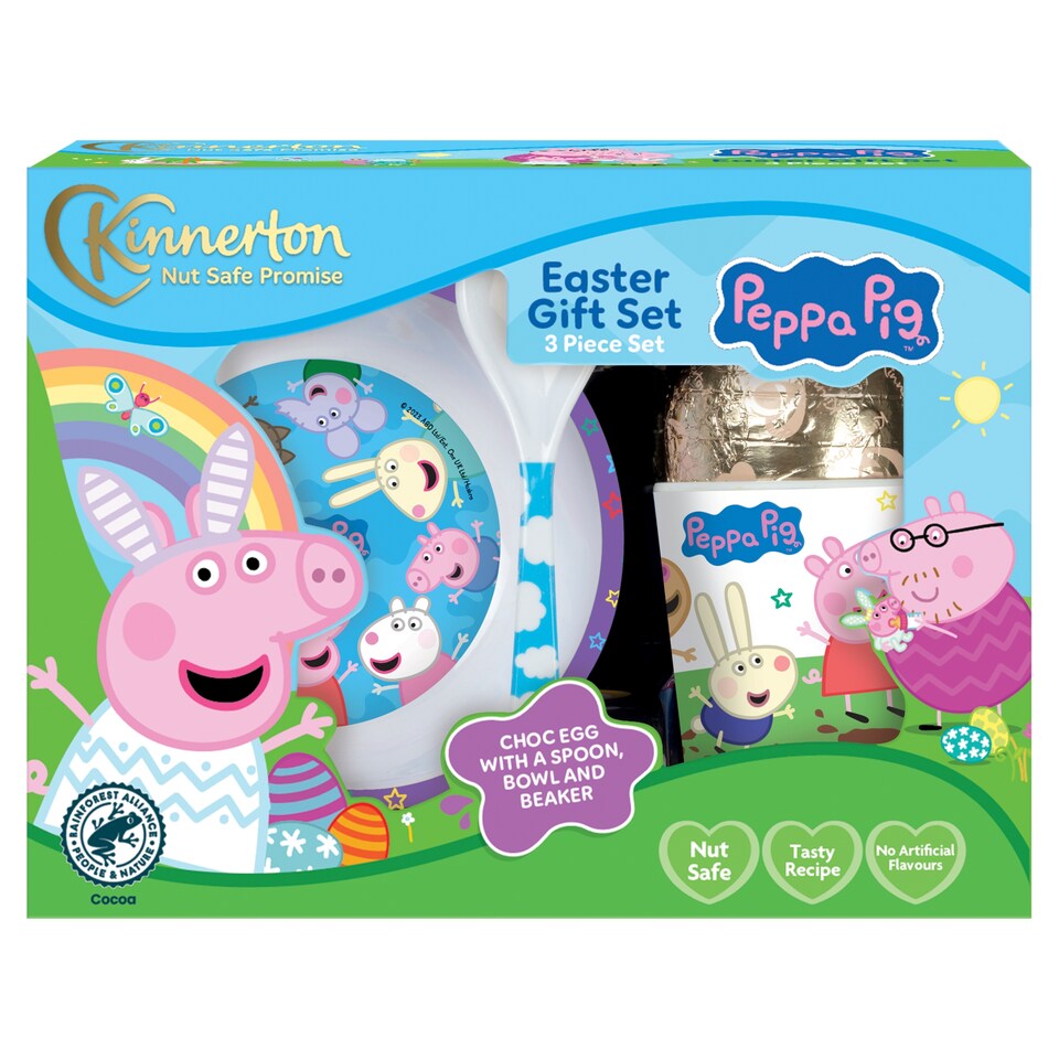 Peppa Pig Easter Egg And Meal Time Set 45G