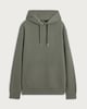 image 4 of F&F Cotton Rich Drawstring Hoodie in Olive