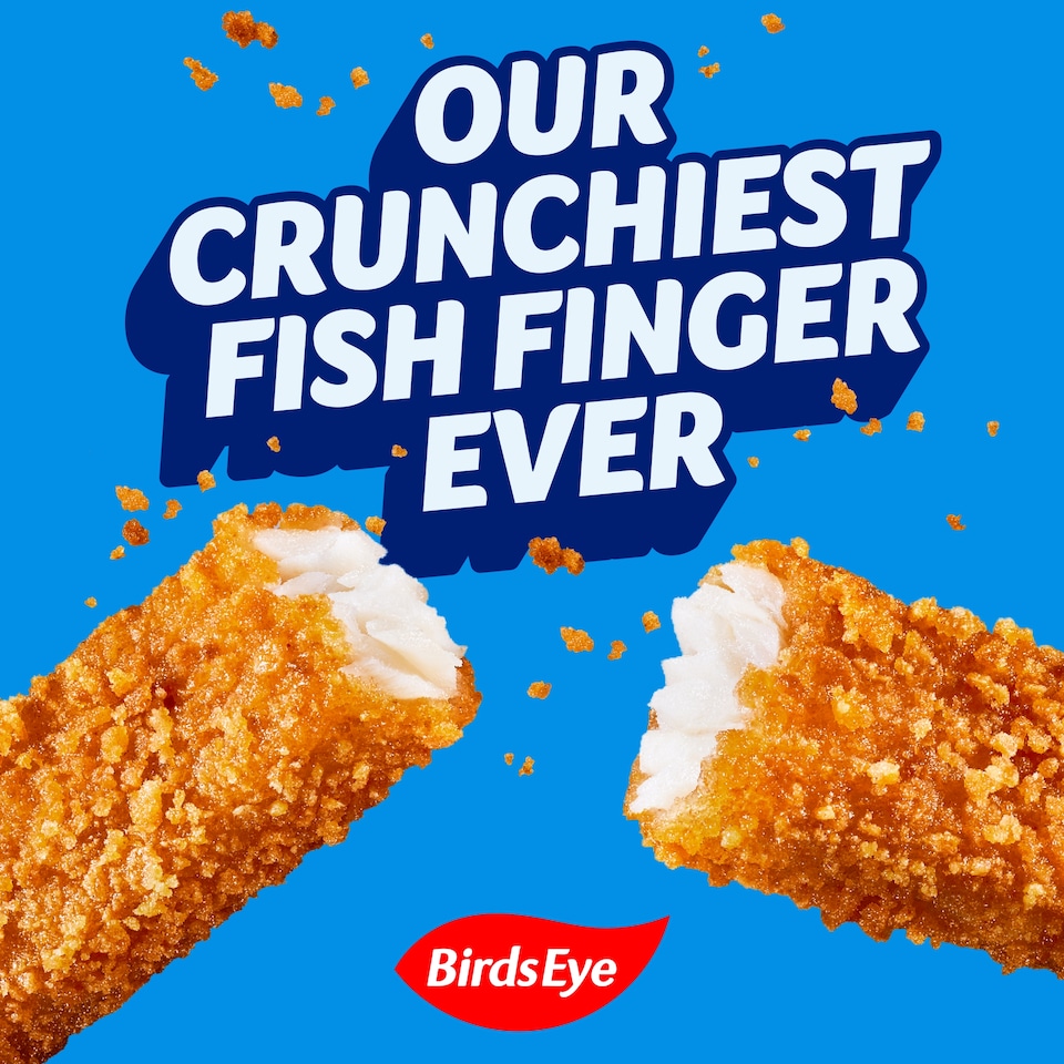 image 1 of Birds Eye 40 Breaded Omega 3 Fish Fingers 1.12kg