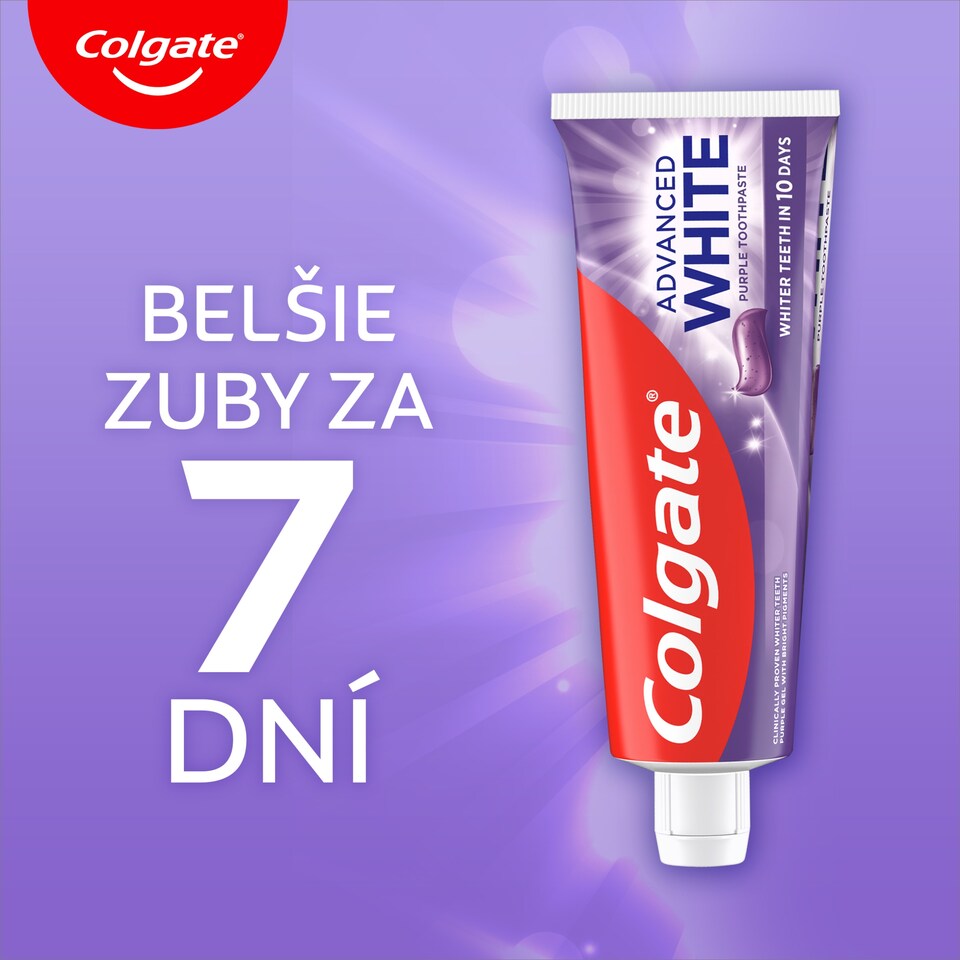 image 1 of Colgate Advanced White Purple Toothpaste