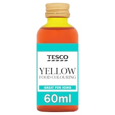 Tesco Yellow Food Colouring 60Ml