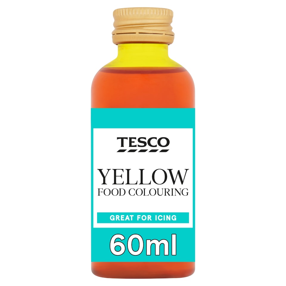 Tesco Yellow Food Colouring 60Ml