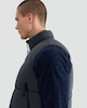 image 1 of F&F Zip Pocket Padded Shower Resistant Gilet in Grey