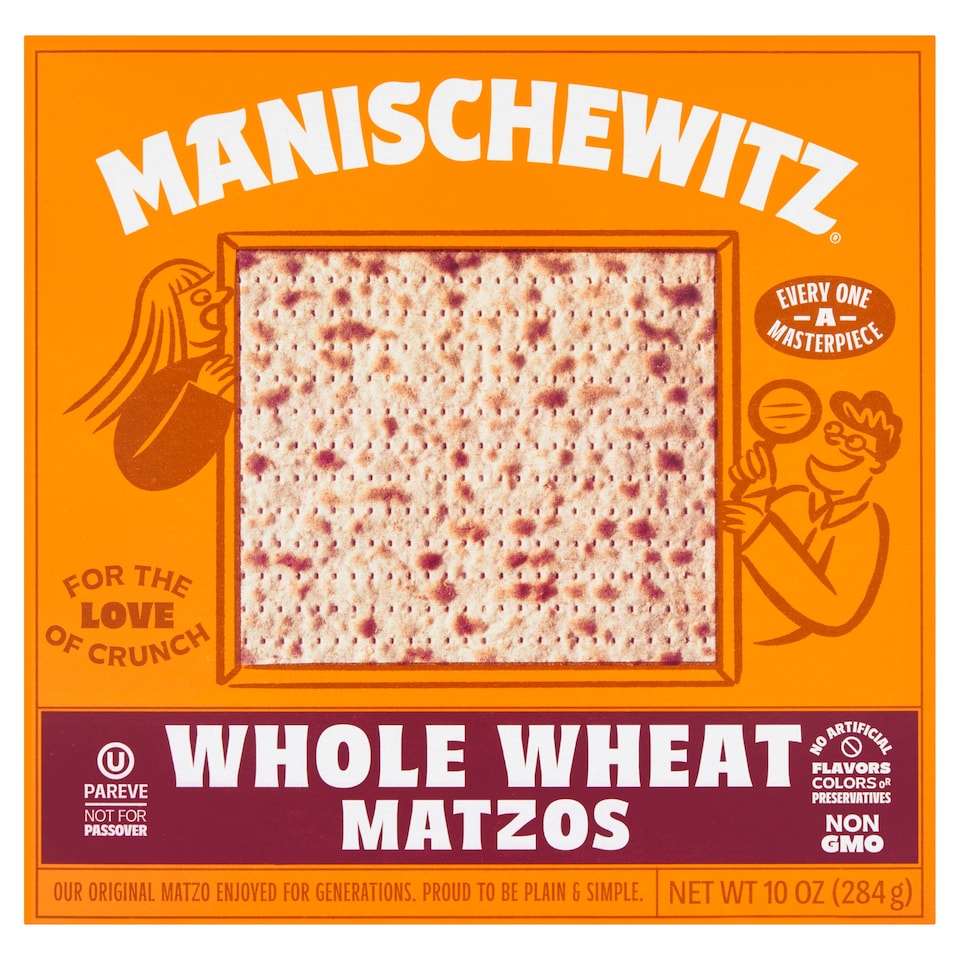 Manischewitz Whole Wheat Matzo 284g