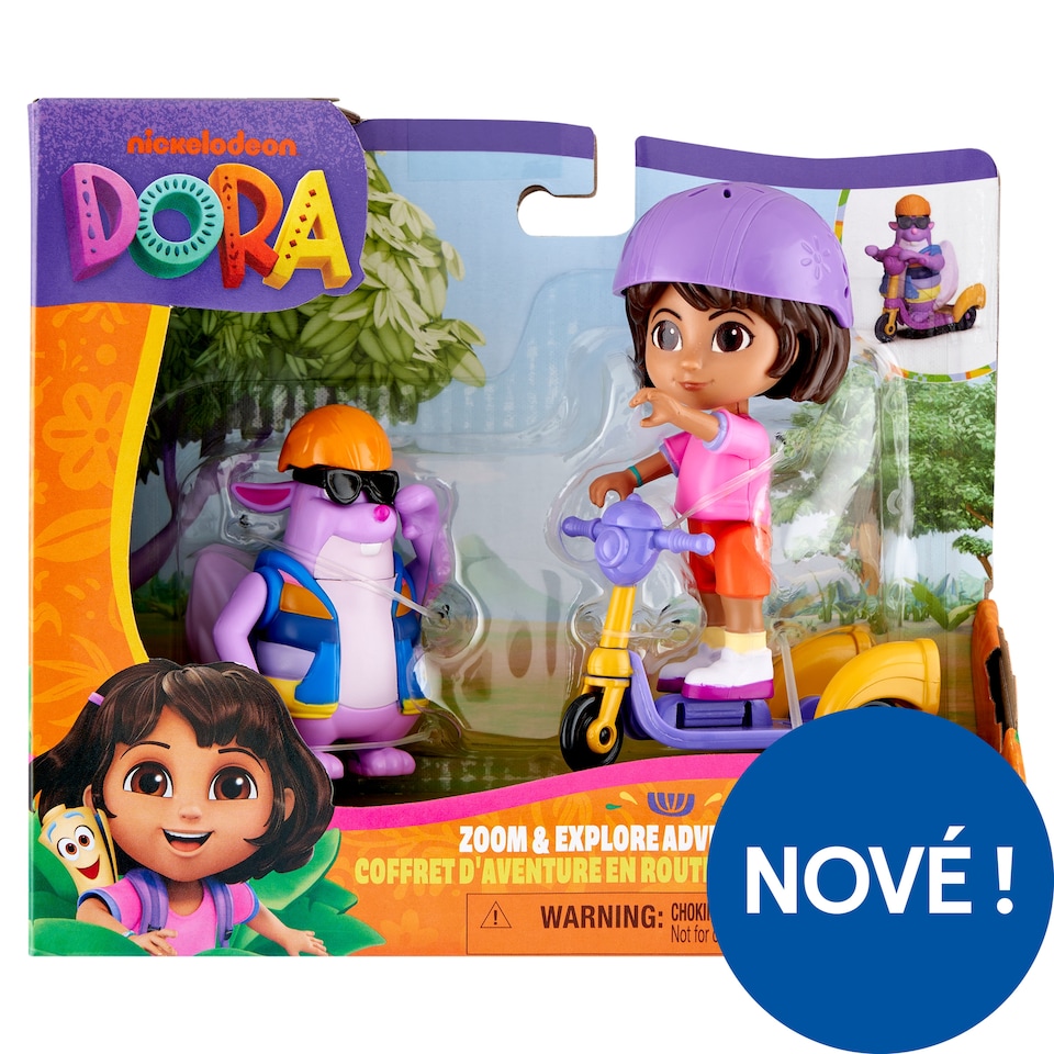 Nickelodeon Dora Zoom & Explore dobrodružný balíček