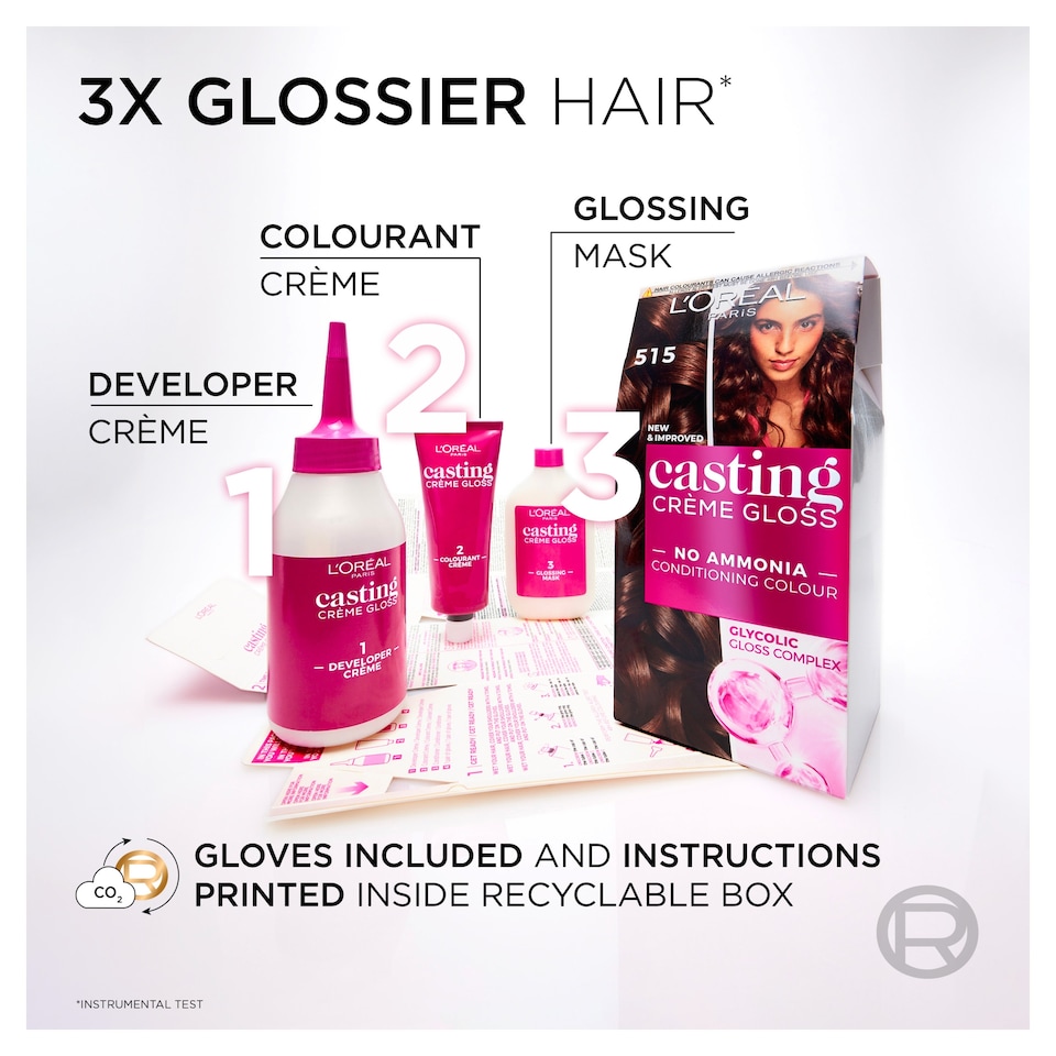 image 1 of L'Oreal Paris Casting Creme Gloss 834 Amber Blonde Semi-Permanent Hair Dye