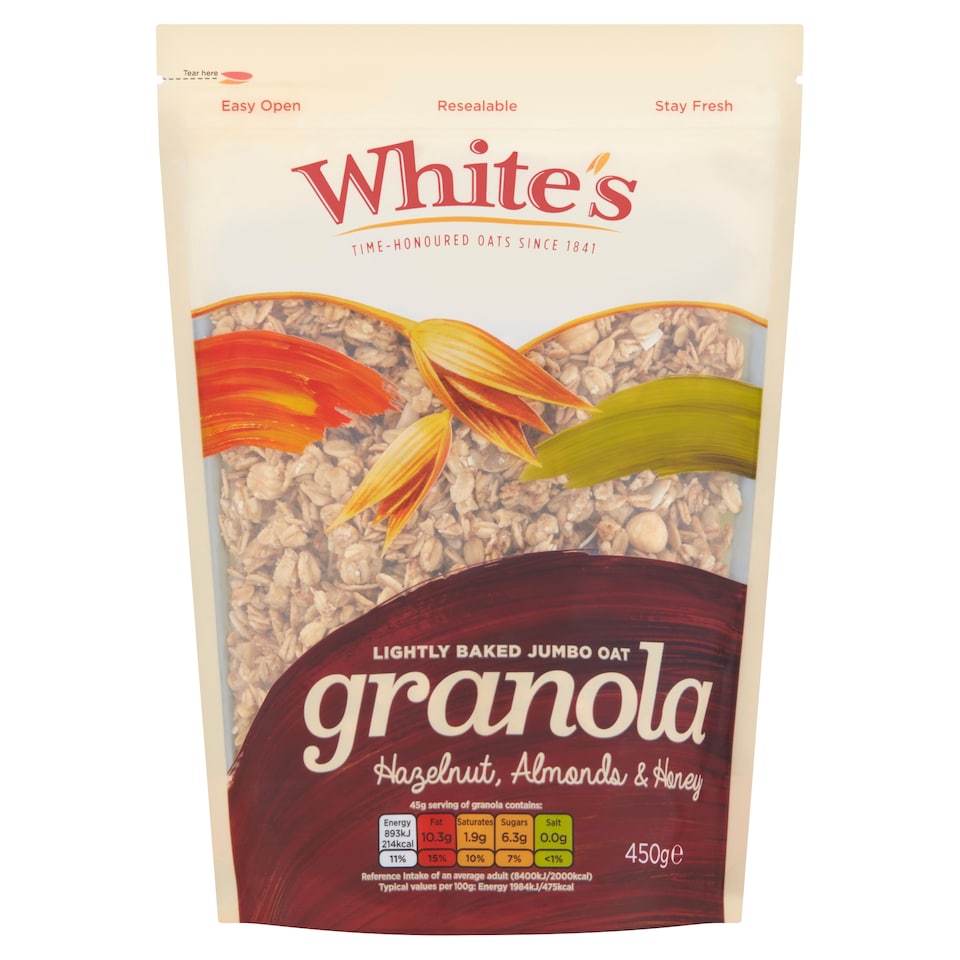 Whites Nut & Seed Granola 450G