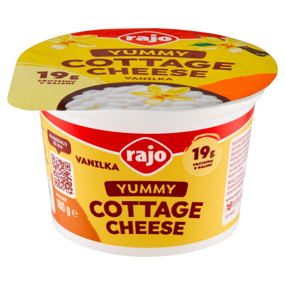 image 1 of Rajo Cottage Cheese Yummy Vanilla 180 g