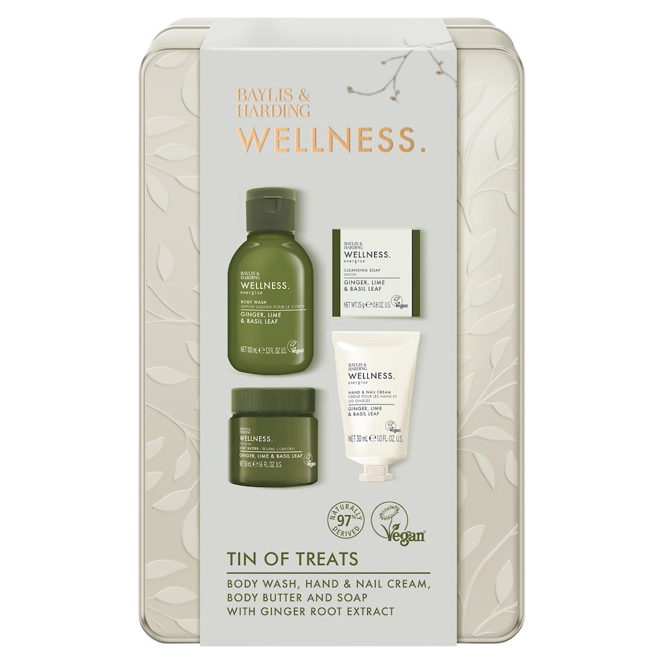 image 1 of Baylis & Harding Wellness Tin Of Treats Gift Set