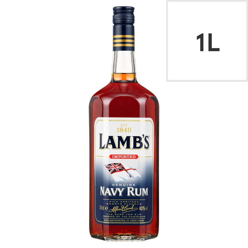 Lambs Navy Rum 1L Tesco Groceries