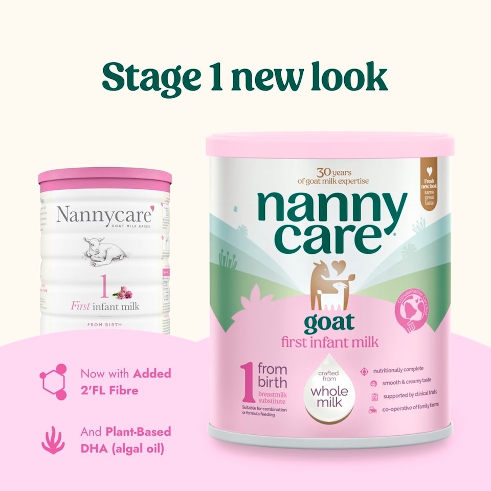 image 1 of Nannycare Goat Stage 1 First Infant Milk 800g