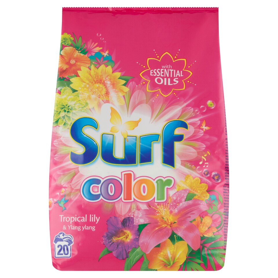 image 1 of Surf Color Tropical Lily & Ylang Ylang Washing Powder 20 Washes 1.3 kg