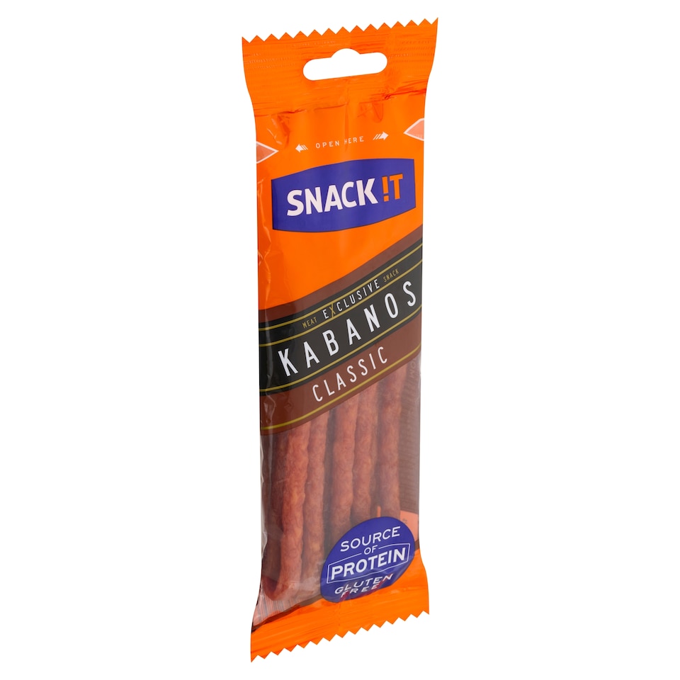 image 1 of Snack !t Exclusive Kabanos Classic Pork 120g