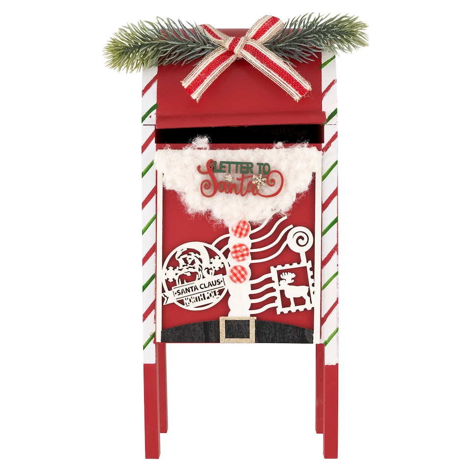 Poštová schránka pre Santu dekorácia