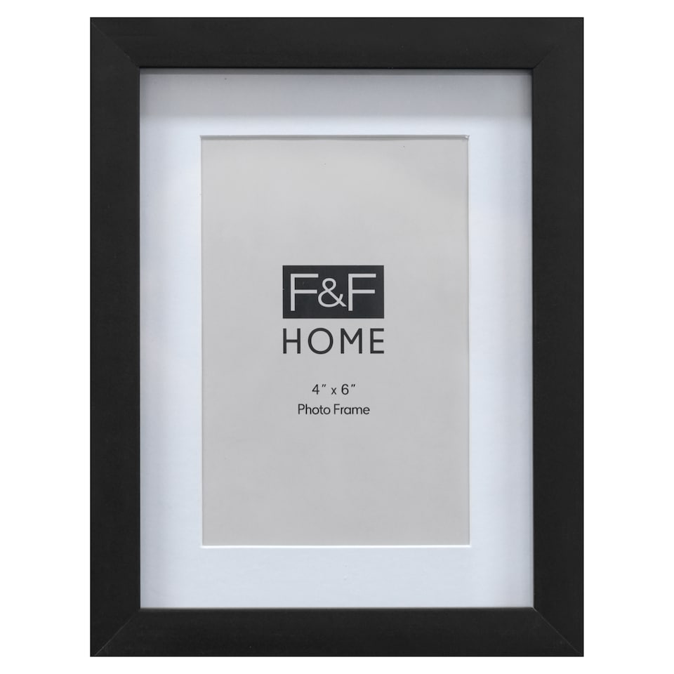 F&F Home Black Frame 10 x 15 cm