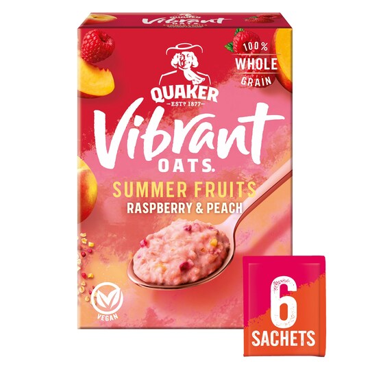 image 1 of Quaker Vibrant Oats Summer Fruits Porridge 233G