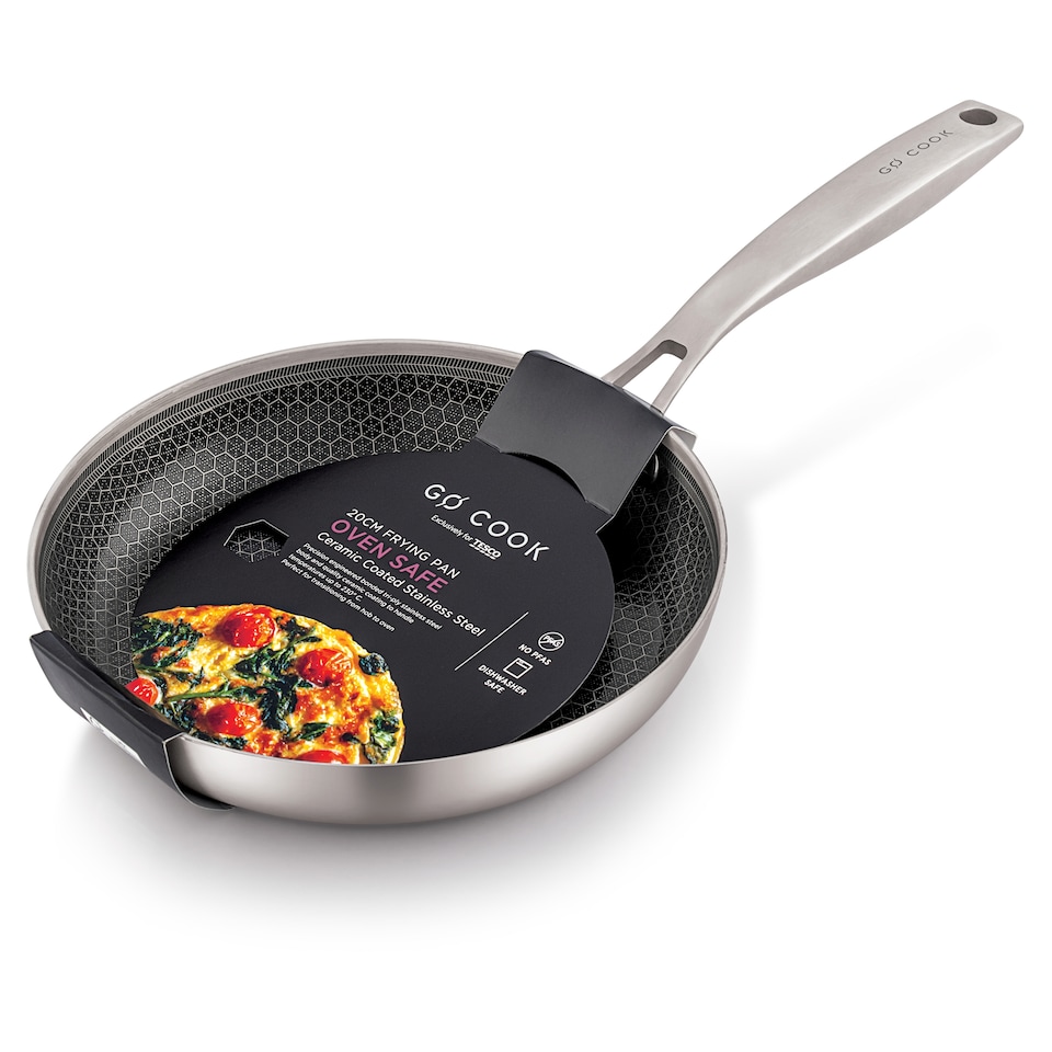 Go Cook 20Cm Triply Oven Safe Frypan