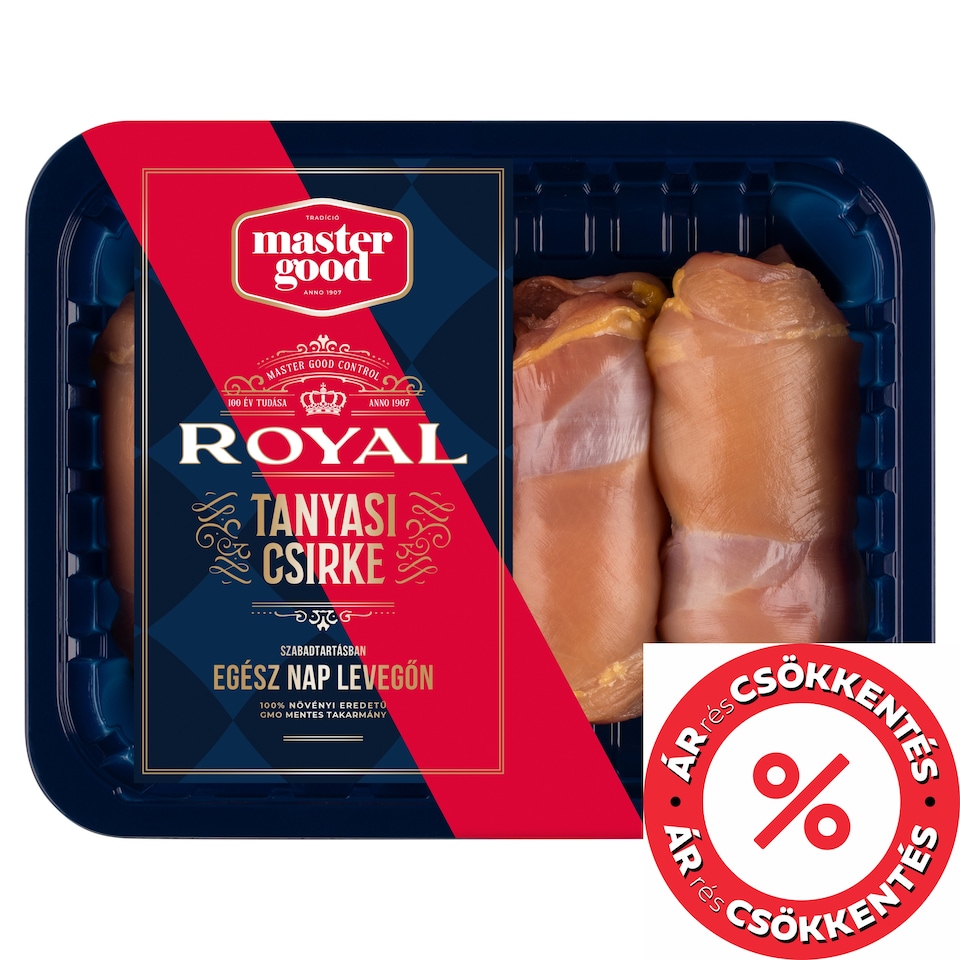 Master Good friss tanyasi csirke combja filézve bőr nélkül 