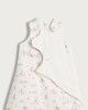 image 2 of Disney Winnie the Pooh Pure Cotton 2.5 Tog Sleeping Bag in White