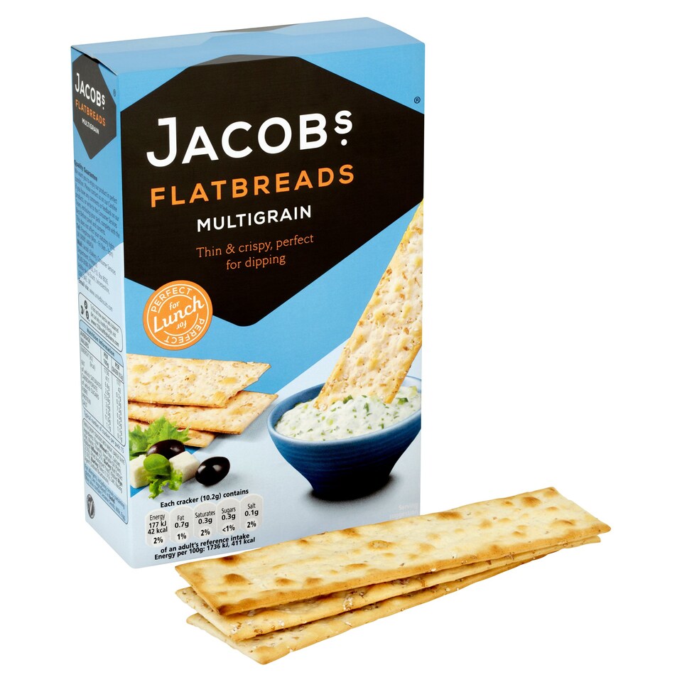 image 1 of Mcvities Jacob's Flatbread Multi Grain 150G