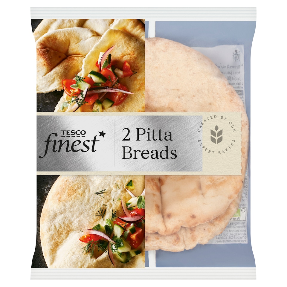 Tesco Finest Pitta 2x80g