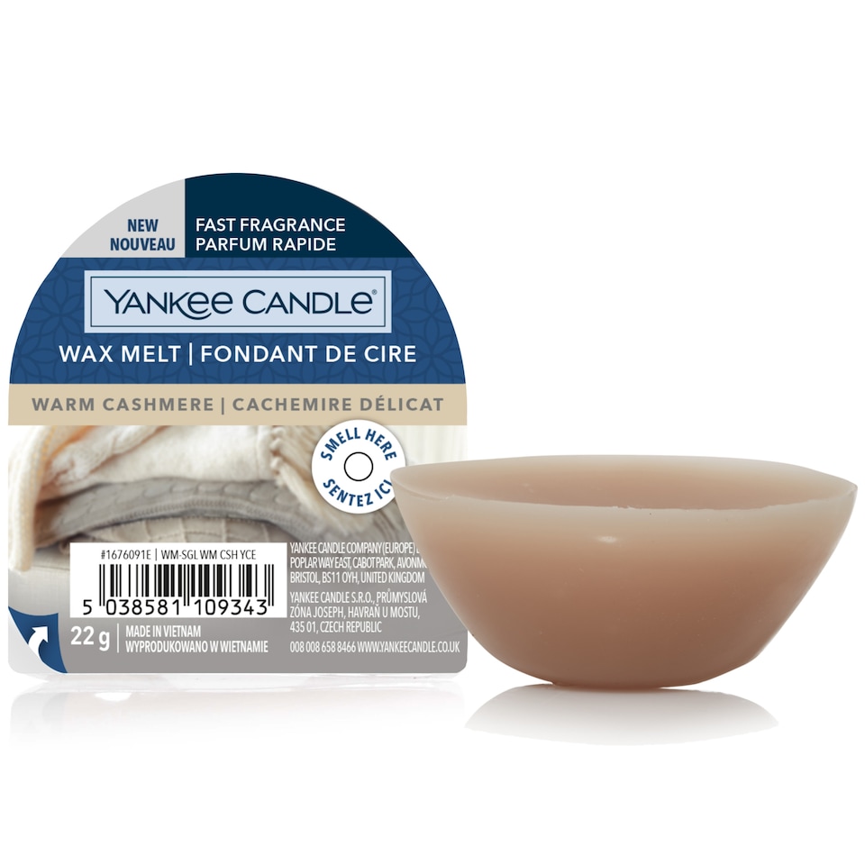 image 1 of Yankee Candle Classic Warm Cashmere Wax Melt 22G