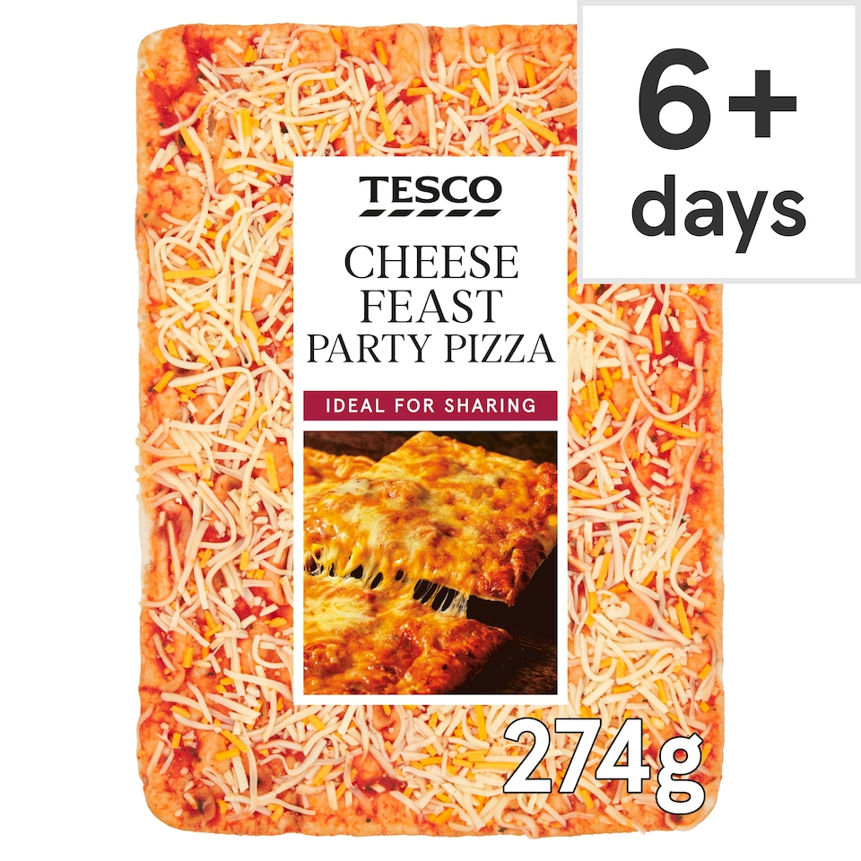 Tesco Cheese Feast Party Pizza 274g