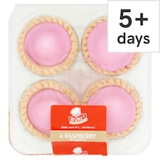 McGhee's Raspberry Tarts 4 Pack