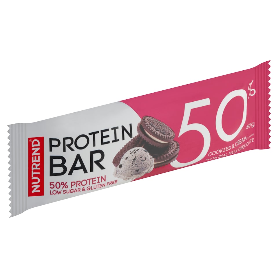 image 1 of Nutrend Protein Bar Flavor Cookies & Cream 50g