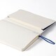 image 4 of Paperchase Agenzio Medium Midnight Ruled Notebook 