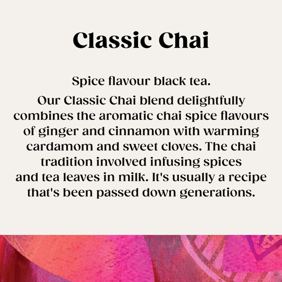 image 1 of Twinings Classic Chai 20 Tea Bags 40g