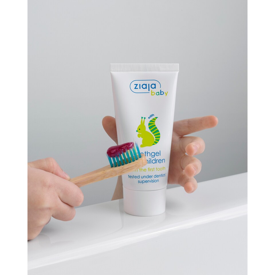 image 1 of Ziaja Baby Toothgel for Children 50 ml