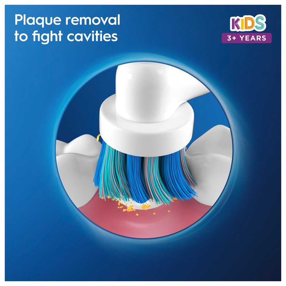 image 1 of Oral-B Stages Kids Frozen Electric Toothbrush Heads X4