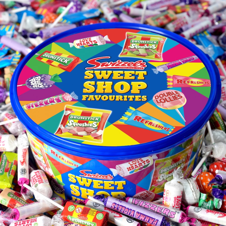 image 1 of Swizzels Sweet Shop Favourites Tub 650G