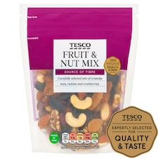 Tesco Fruit And Nut Mix 200G