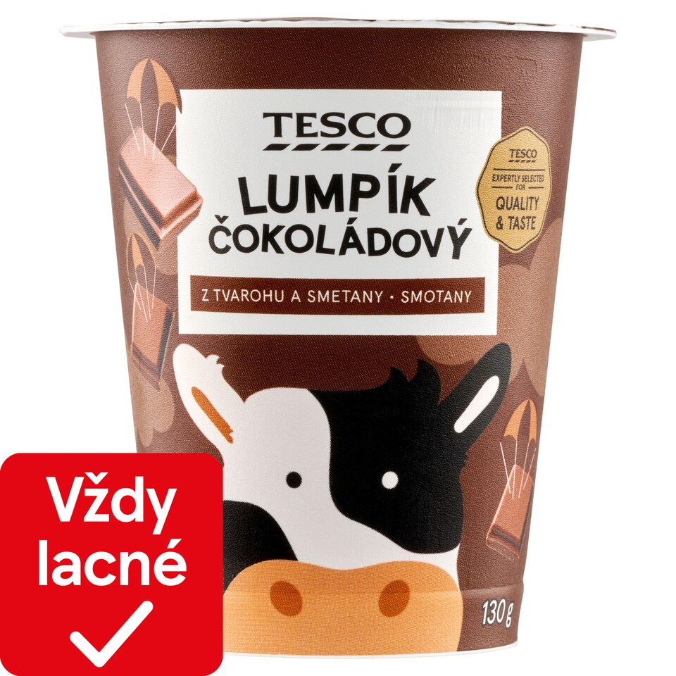 Tesco Lumpík čokoládový 130 g