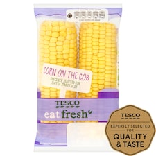 Tesco Corn On The Cob Twinpack (C)
