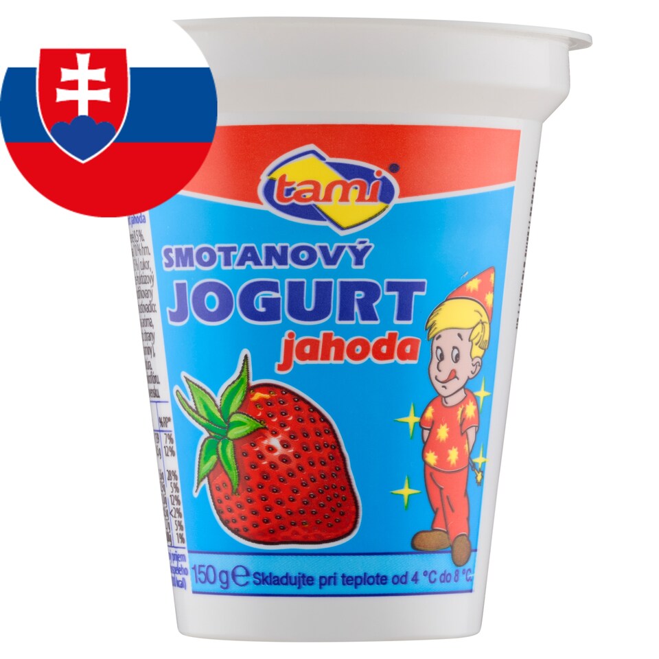 obrázok 1 z Tami Smotanový jogurt jahoda 150 g