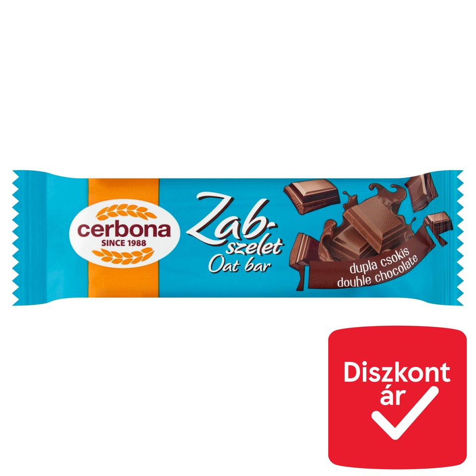 Cerbona dupla csokis zabszelet 40 g