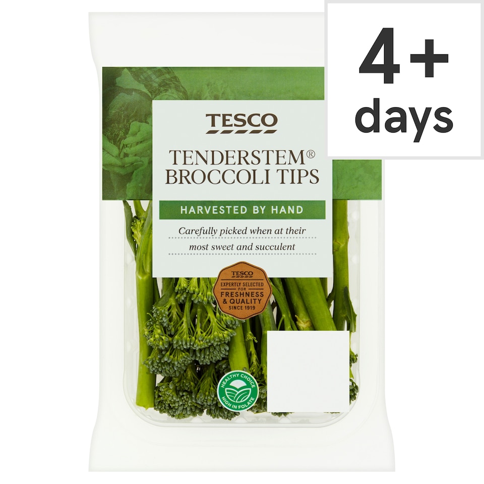 image 1 of Tesco Tenderstem Broccoli Tips 120G