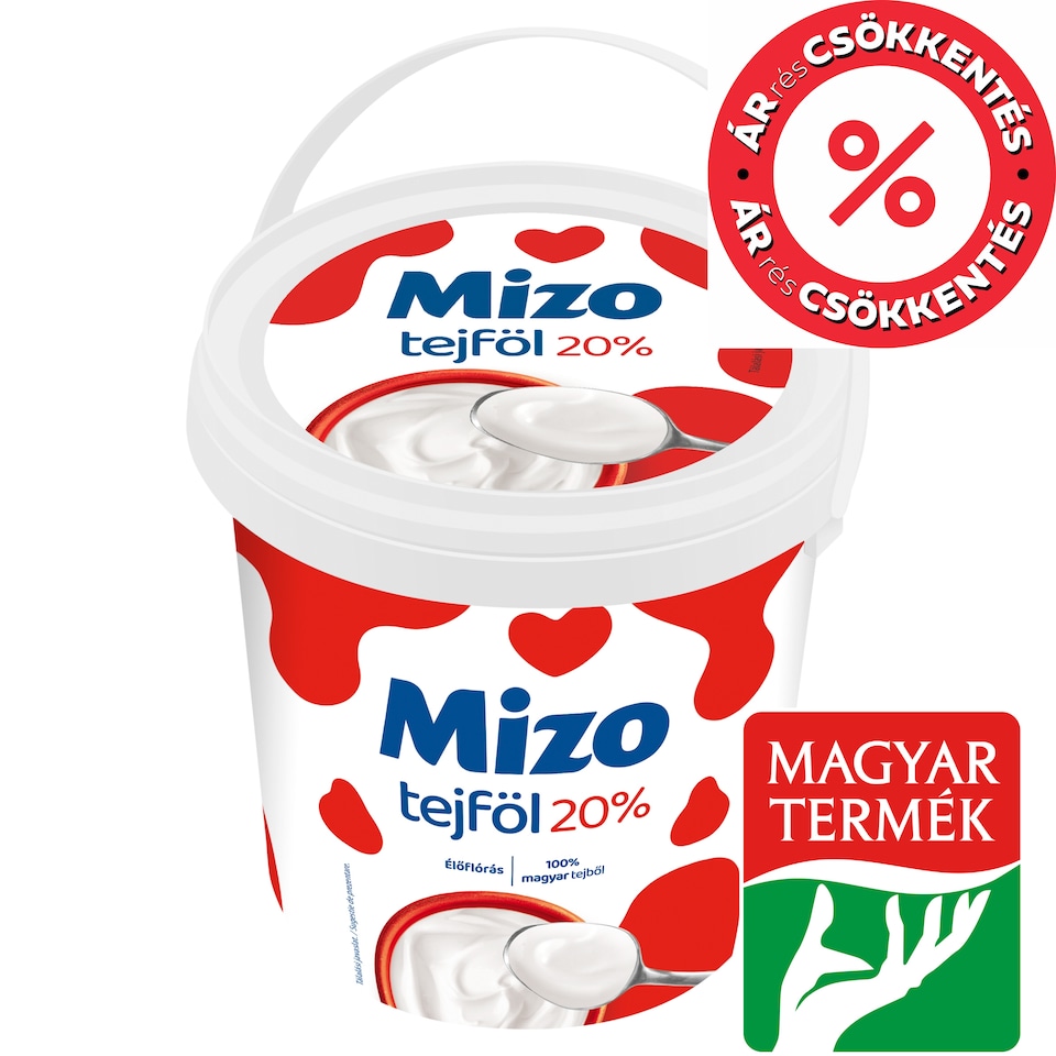 Mizo tejföl 20% 800 g