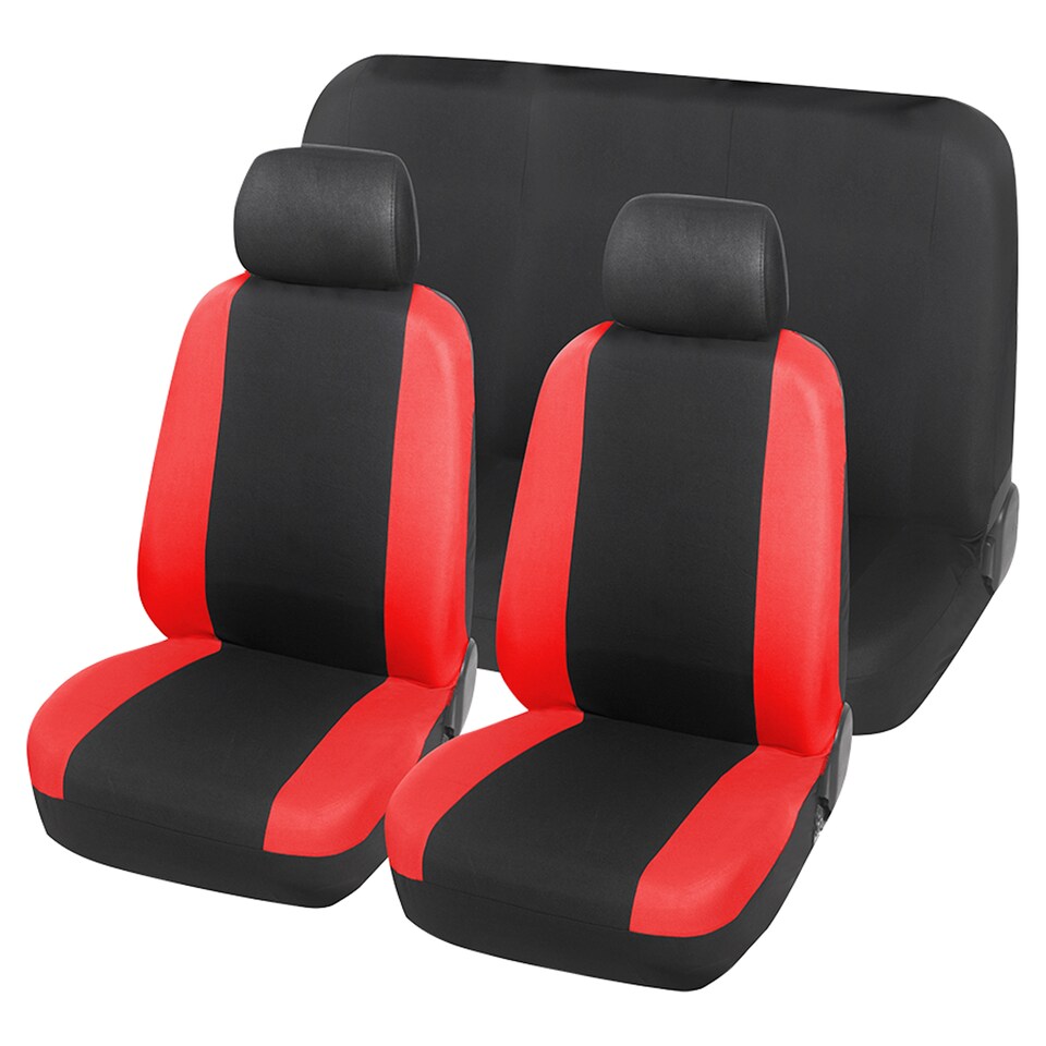 Road Access Asie Red Universal Seat Cover Set