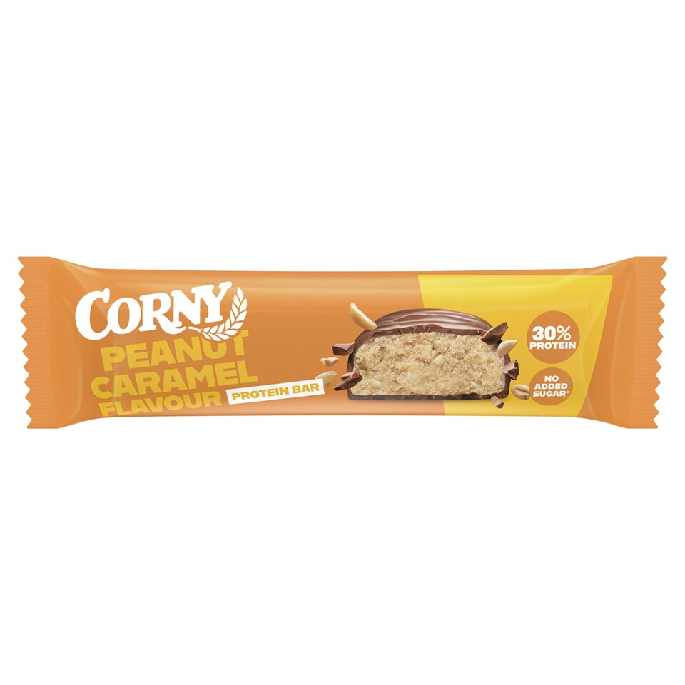 Obrázek 1 pro produkt CORNY proteinová tyčinka 30% arašídy-karamel 50g
