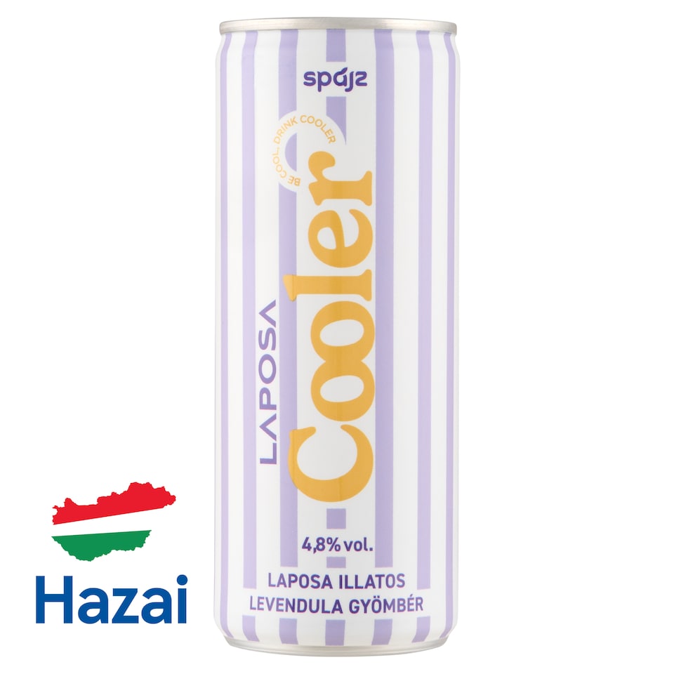 Laposa Cooler Aromatic Lavender and Ginger-Flavoured Wine-Based Cocktail 4,8% 250 ml