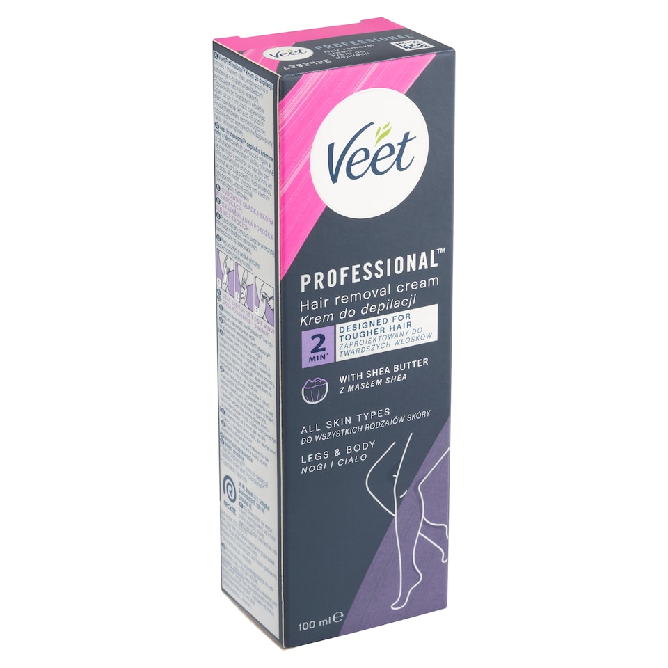 image 1 of Veet Professional Hair Removal Cream Legs & Body 100ml